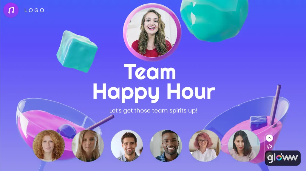 team happy hour welcome