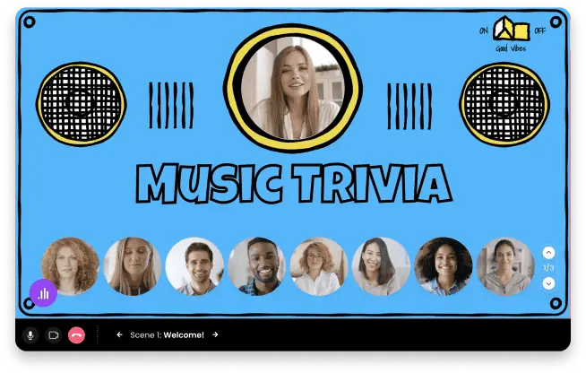 music trivia for meeting online template