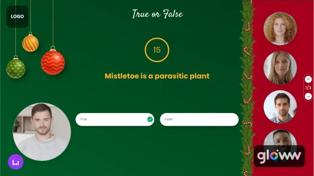 Mistletoe true false question