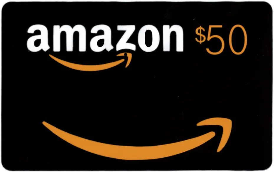 $50 AMAZON gift card